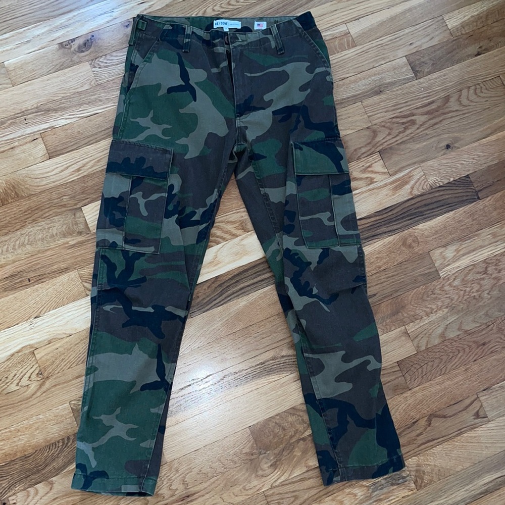 REDONE Camouflage Pants